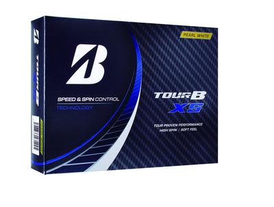 Мячи для гольфа BRIDGESTONE TOUR B XS Упаковка 12 штук (Модель 2022 года) -