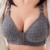 Breathable And Comfortable Full Cup Women's Underwear Sexy Bra Large Size Thin Cotton Bra Gathered