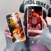Вечное Лето Алиса Прозрачный Чехол для Мобильного Телефона для Samsung Galaxy S25 S24 S23 S22 S21Plus FE Ultra Цветной Чехол
