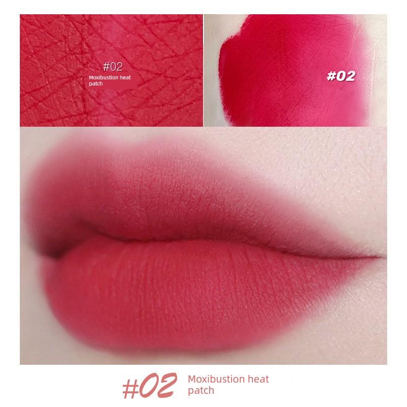 The Goddess of Beauty Descends~ Carmela Carmela Lipstick 04 Retro Red Lip Mud Matte Velvet Brightening for Women