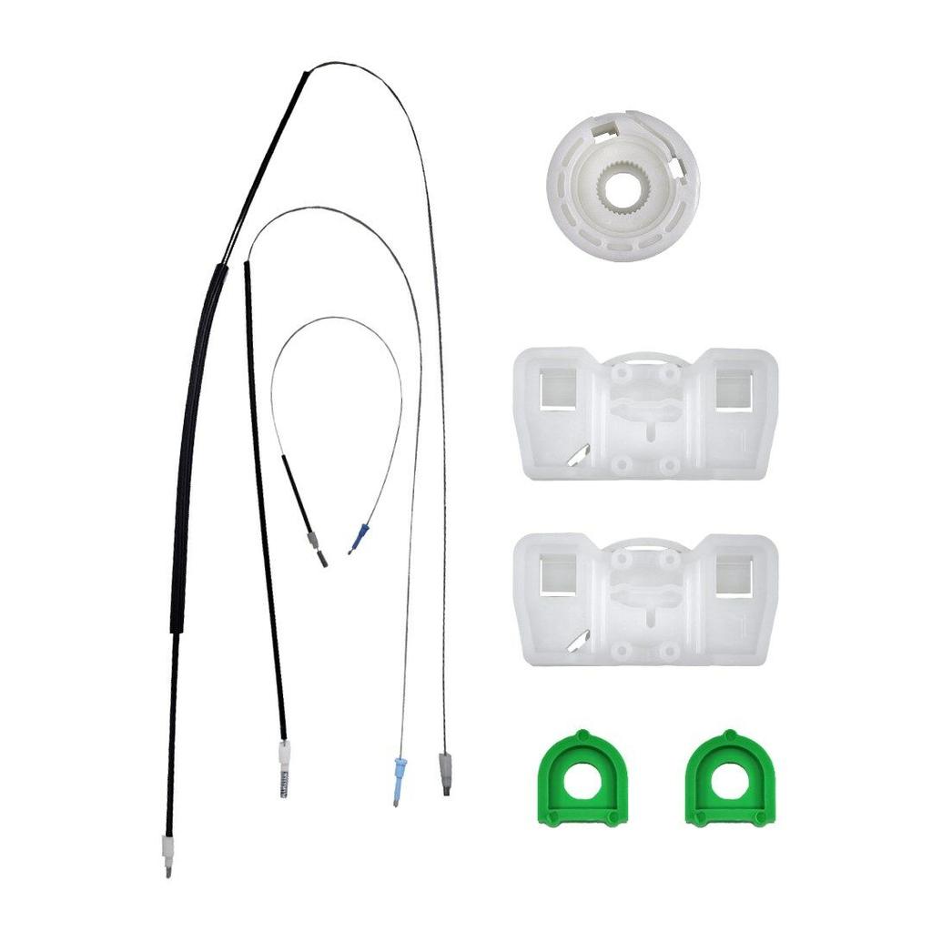 Front Door Glass Repair Kit for Land Rover Freelander 1-Right-Left-SET