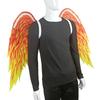 Взрослый Хэллоуин Карнавал Складной нетканый принт Пламя Феникса Крылья ангела