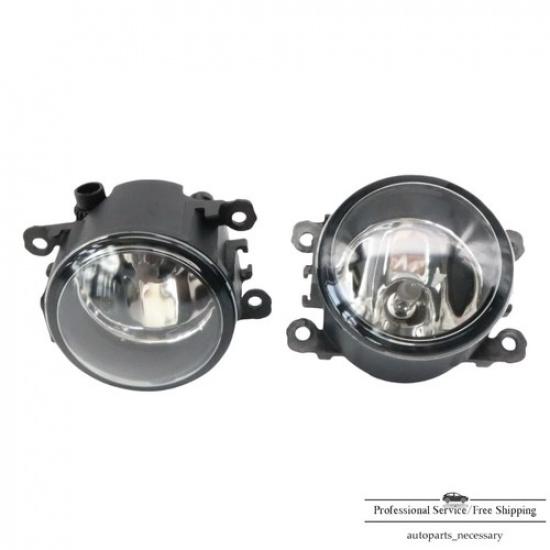 Pair Left & Right Side Fog Light Lamp Fits Porsche Cayenne 2011-2018 95563116300