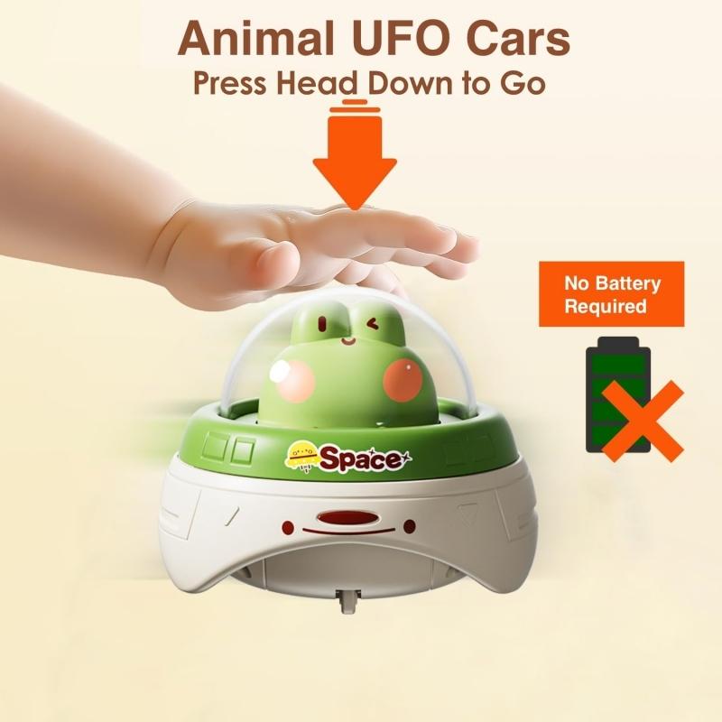 Animal Car Toy for Toddlers 1 2 3 Year Baby Toys Car Space Infant Push and Go Car Toys Preschool Children Early Educational Gift