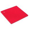 7.5x7.5 Inch Square Heat Resistant Silicone Mat Drink Cup Coasters Non-slip Pot Holder Table Placemat Kitchen Accessories