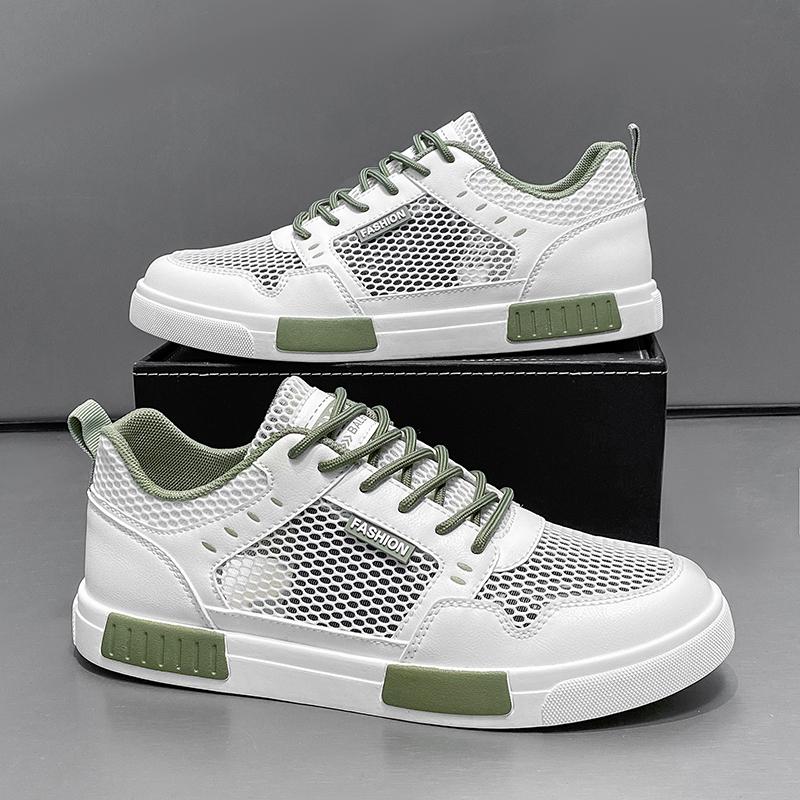 Men’s Sports Shoes Comfort Casual Skate Board Shoes Plus Size Running Sneakers Shoes for Students Over Sized