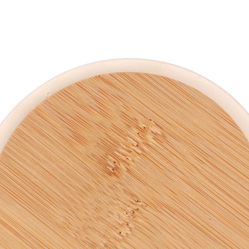 Деревянная крышка для банки Силиконовое кольцо с уплотнительной крышкой Цветочная деревянная крышка для банки