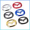Для Mazda 6 3 CX5 5 2 323 CX7 Demio Atenza Axela MX30 CX30 CX3 CX9 RX8 RX7 ABS Наклейка на центр рулевого колеса автомобиля Аксессуары
