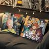 Аниме Наволочка О-One-Punch-Man Съемная Моющаяся Наволочка – Всесезонный Мягкий Лен