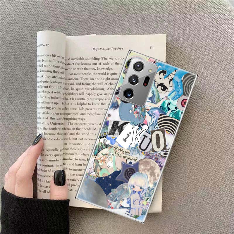 K-KikuoS Art Милый чехол для телефона для Samsung A17 A37 A57 A54 A14 A24 A34 A07 A04S A02S A12 A22 A32 A52S A16 A26 A36 A56 A72 Galaxy N