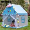Детская палатка, игровой домик, домашний замок принцессы для мальчиков и девочек, кукольный домик, складной маленький домик