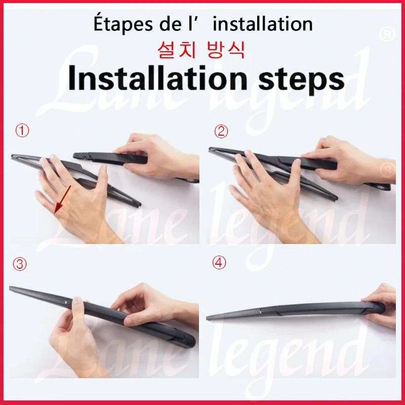 Car Rear Wiper Blade Back Window Windscreen Windshield Wipers For Mercedes-Benz E class Estate W212 2009 - 2016 Auto Accessories