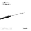 Compatible with Wing Tiger 2013: Car Engine Hood Release Cable and Handle Base.