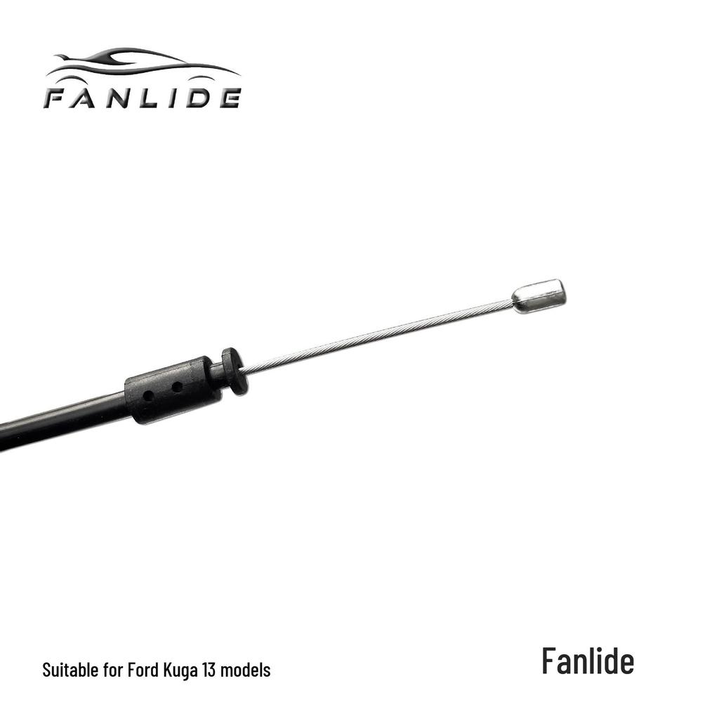 Compatible with Wing Tiger 2013: Car Engine Hood Release Cable and Handle Base.