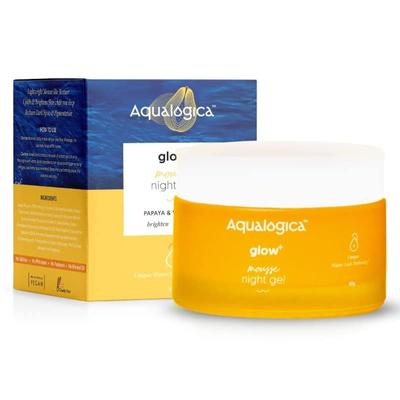 Aqualogica Glow+ Мусс Ночной Гель 50г