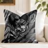 Anime Aattack on Titans Cushion Cover Natural Linen Double Sided Print  Throw Pillow Case for Sofa Couch Home Decor