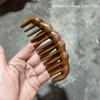 Natural Sandalwood Hair Comb Anti-Static Wooden Massager Serration Tooth Detangle - Hair Care Household Gift