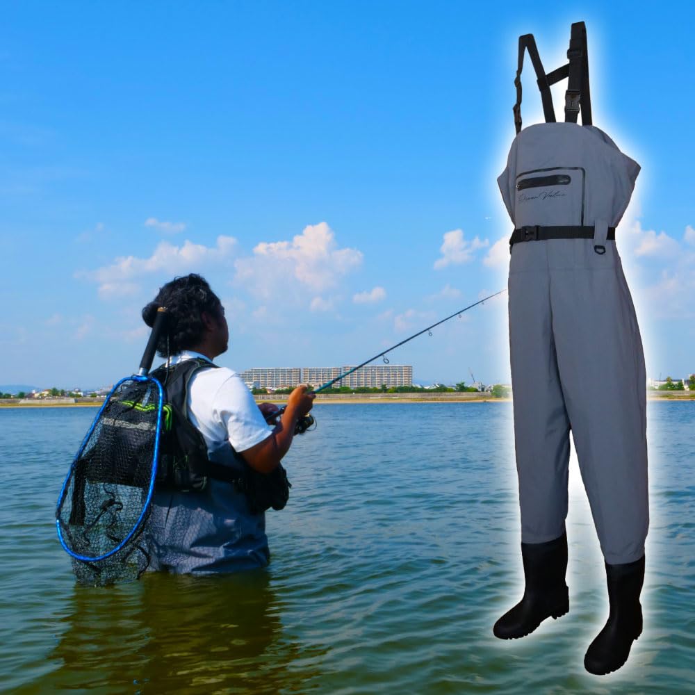[Ori Fishing Tackle] Ocean Value Chest-High Waders with Hanger, Radial, Large (ori-wd-)