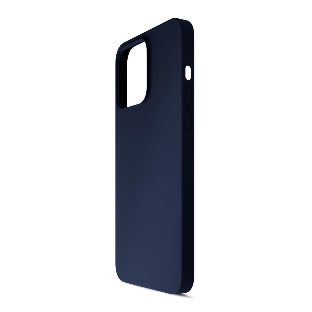 Apple iPhone 15 Pro Max - Силиконовый чехол 3Mk Темно-синий