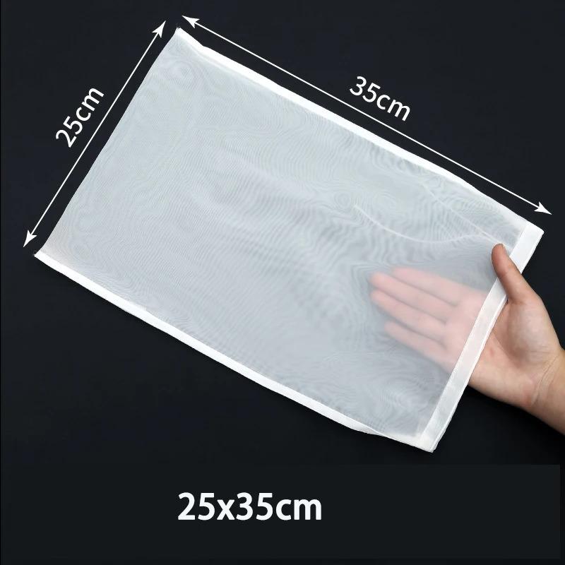 100 сеток, нейлоновый фильтр, гайка, мешок для молока, сетка для йогурта, чая, пива, кофе, масла, пищевой фильтр, сетчатые кухонные ситечки, мешки