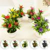 Miniascape Wedding Party Decortion with Pots Outdoor Decor Artificial Flower Fake False Plants