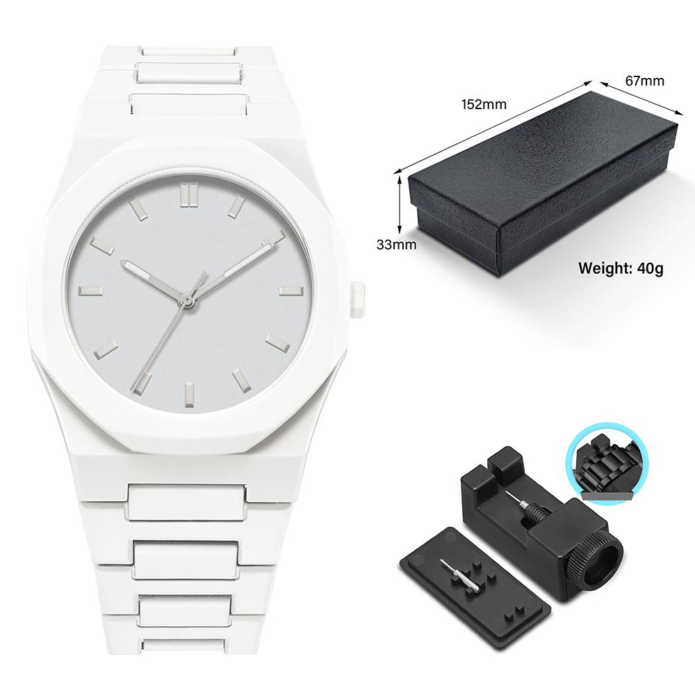 SHUAIKE 1160 Modern 3D Sketch Art Fashion Leisure Quartz Movement Watch Creative Design Lightweight Waterproof Watch