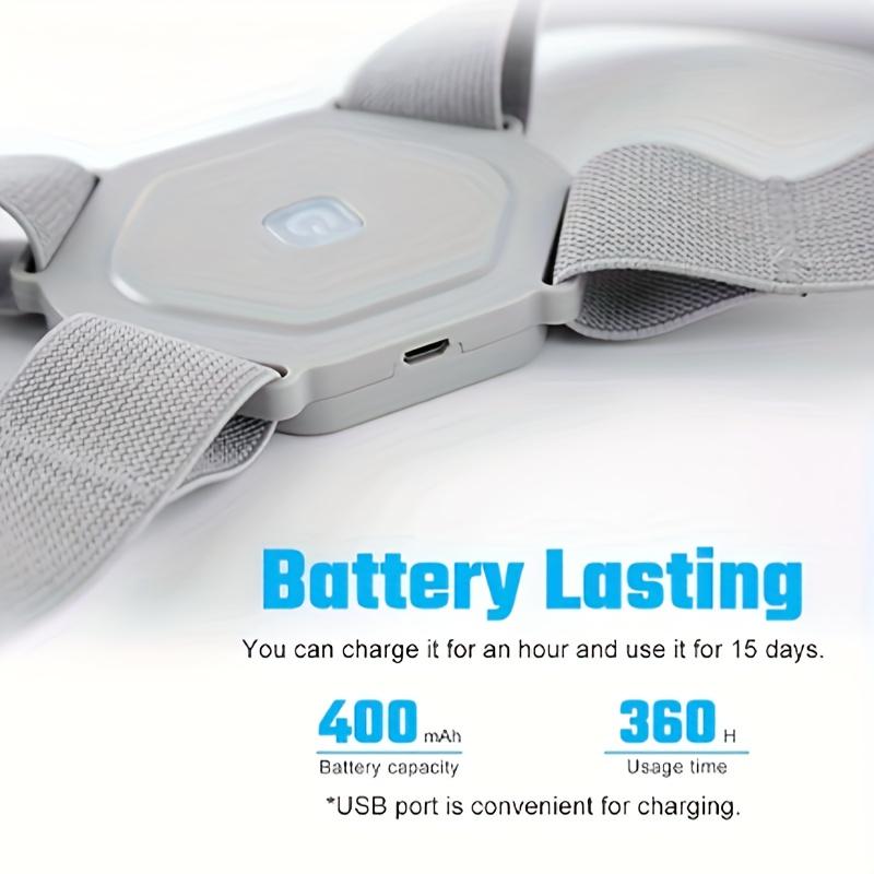 Цельный интеллектуальный тренажер для осанки – вибросигнал для идеального выравнивания позвоночника – переносная поддержка спины для ежедневного использования