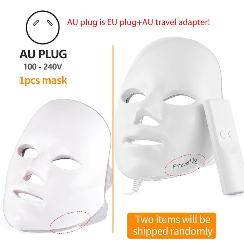 Facial LED Mask LED Photon Face Mask 7 Colors Light Beauty Mask Repair Skin Machine