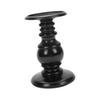 Resin Pillar Candle Holder Ornament for Halloween Elegant Desktop Decoration