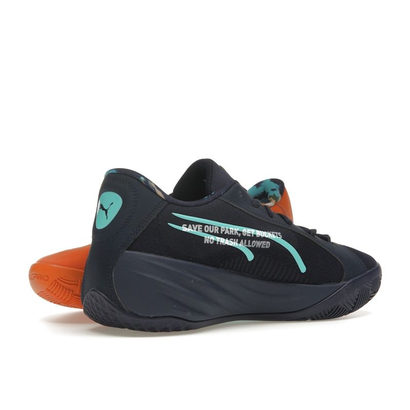 Puma VBL X All-Pro Nitro Navy Maple Syrup Mismatch Unisex Sneakers Blue 311374-02