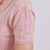 J.JANE Summer Scallop Polo Knit (Pink)