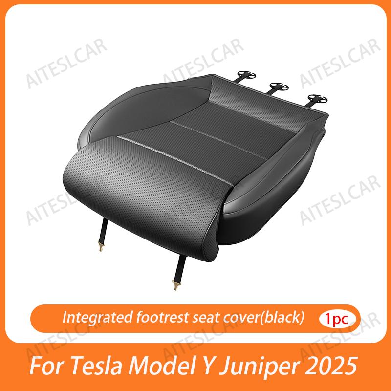 Для новой Tesla Model Y Juniper 2025+ Расширитель сиденья с поддержкой ног Чехол на сиденье Подушка-удлинитель из пены с эффектом памяти Автомобильные аксессуары для интерьера