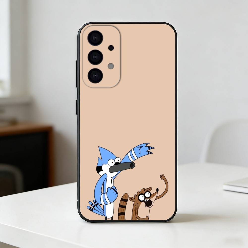 chill slacker mordecai     Phone Case For Samsung S25,24,23,22,30,21,10,9,Ultra,Plus,Lite Soft Black Case