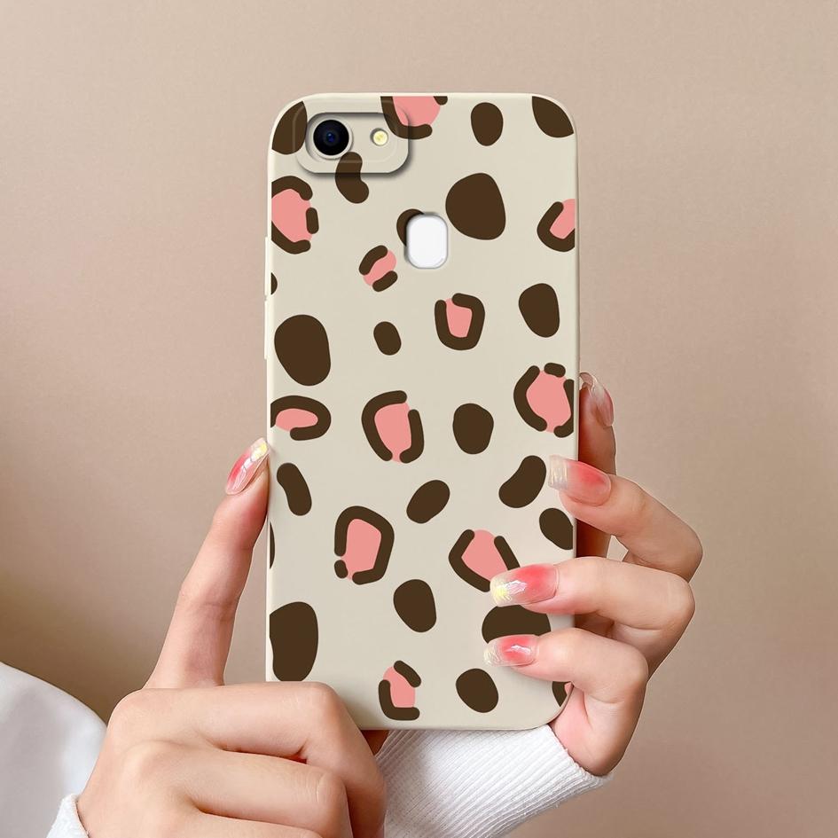 Для Oppo F9 F21 F5 F15 F7 F11 F17 F19 Pro Plus чехол для телефона модный лейбл с рисунком смайлика мягкие силиконовые чехлы премиум-класса для корпуса Oppo