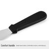 Yidengxia 10-inch Stainless Steel Offset Cake Spatula