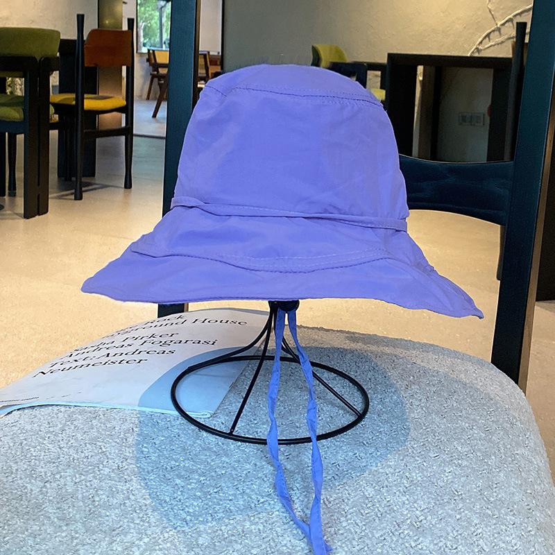 Корейская быстросохнущая шляпа рыбака, летняя шляпа с большим полями, солнцезащитная шляпа и козырек от солнца, японская дорожная шляпа Sweet Basin