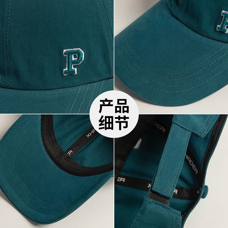 Women's trendy cap, suitable for ponytails, golf baseball cap, breathable sunshade cap with an open top for outdoor sports in all seasons
