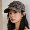 Sunscreen Leopard Print Bow Baseball Cap Sunshade American Style Casquette  Cool Girls