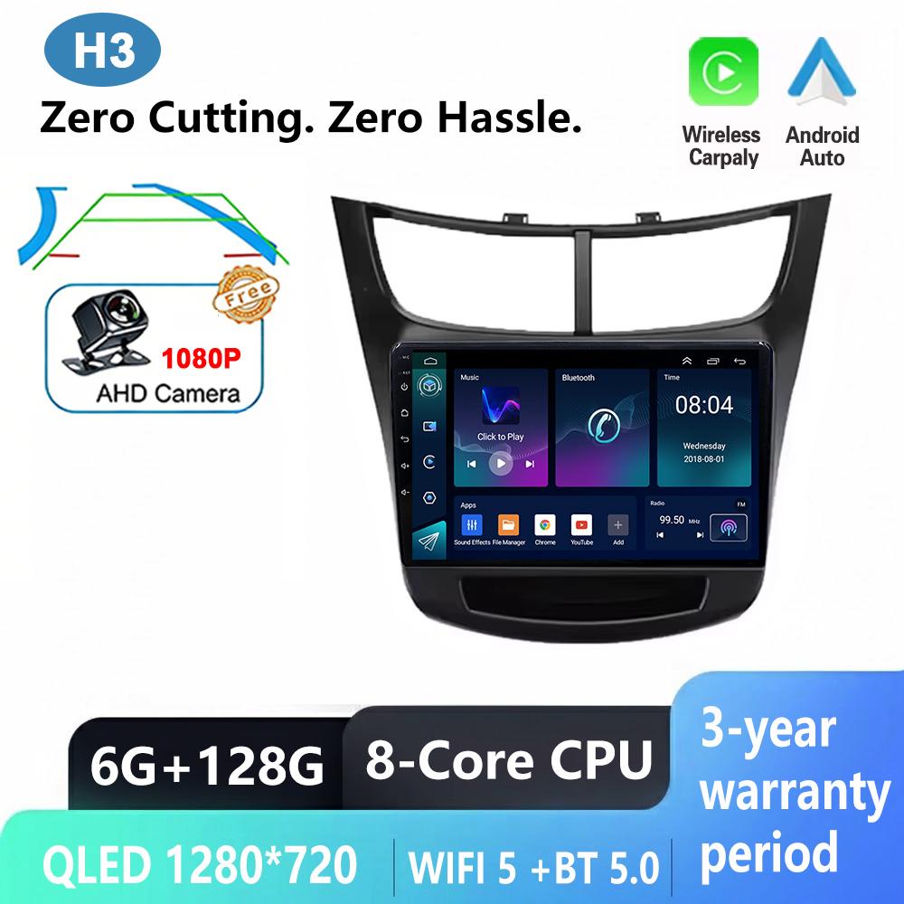 Android16 For Chevrolet Sail Aveo 2015 2016 2017 2018 2019 Car Radio Navigation Multimedia Video Player Carplay Stereo BT GPS