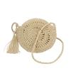 New Bag Women's Shoulder Bag Beach Vacation Messenger Small Round Bag