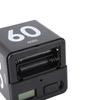 Black Red Countdown Timer ABS Cube Timer Durable Flip Timer  Cooking Studying Workout Office
