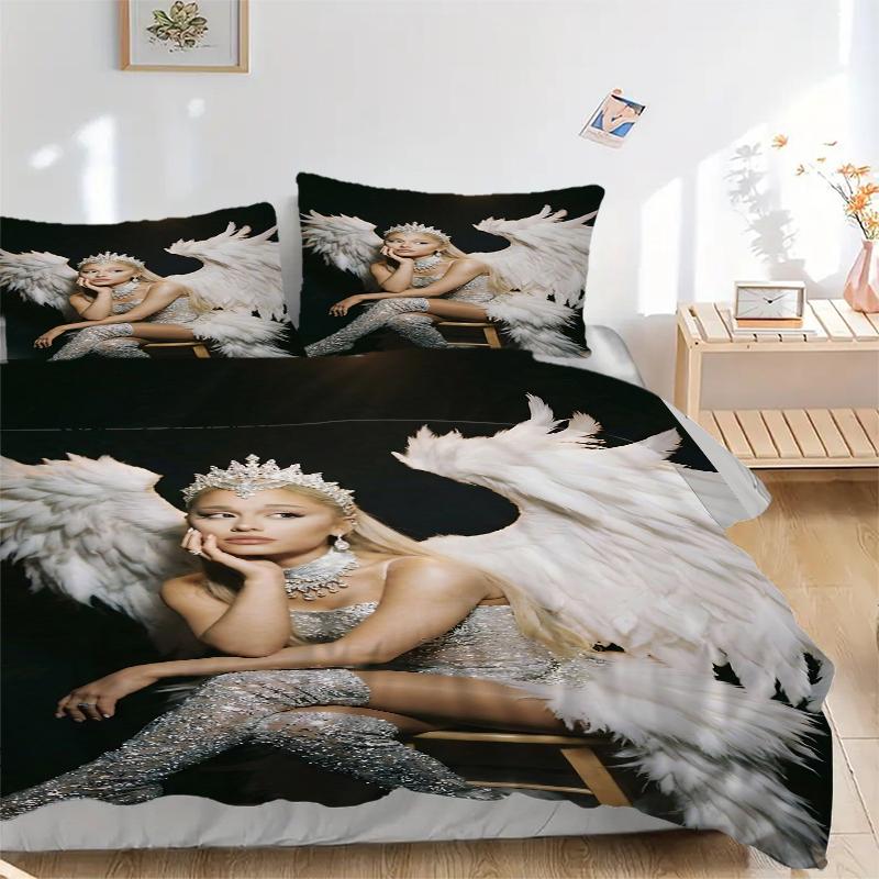 3Pcs Angel Wings Fashion Show Bedding Sets For All Sizes New 3D Printed Bed Cover Comforter Duvet Cover Pillowcase Bedroom Decoration