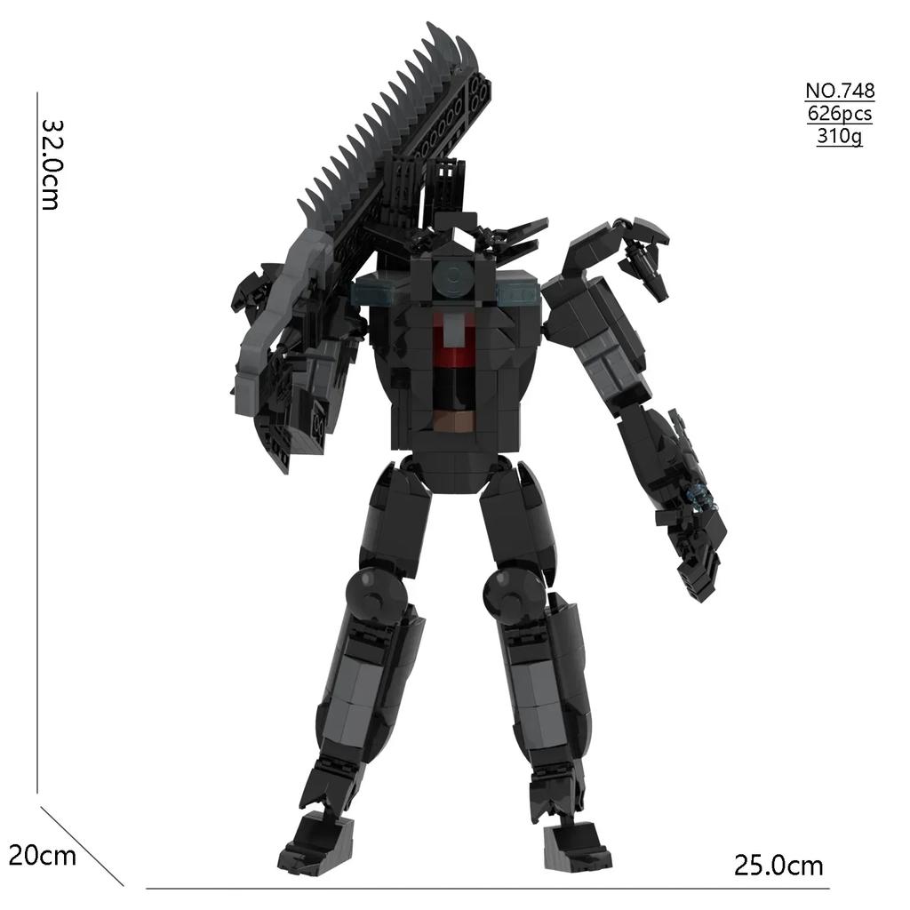 Титановый Оператор Обновление Блоки Титан Темный Часовщик Игрушка Титан Дракон Бурильщик Строительные блоки Титан Телечеловек Обновление Говорящий Титан