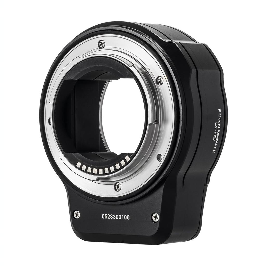 Адаптер-крепление MonsterAdapter Electronic Lens to для Sony E с поддержкой LA-FE2 (Переходник Nikon F-Mount на E-Mount) Совместимый, AE/AF
