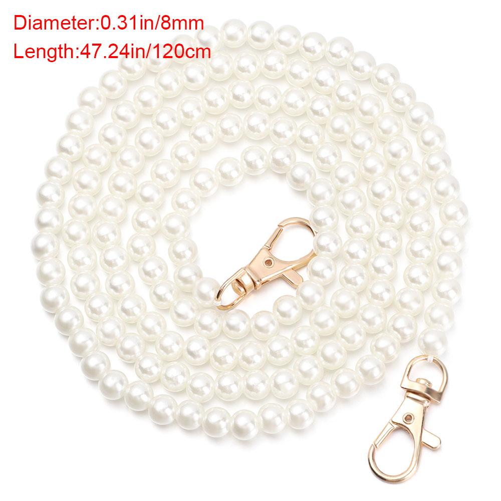 Ремень для сумки на плечо Ремни для сумок Ручки для сумок Длинная цепочка с бусинами Ремешок для кошелька своими руками Замена