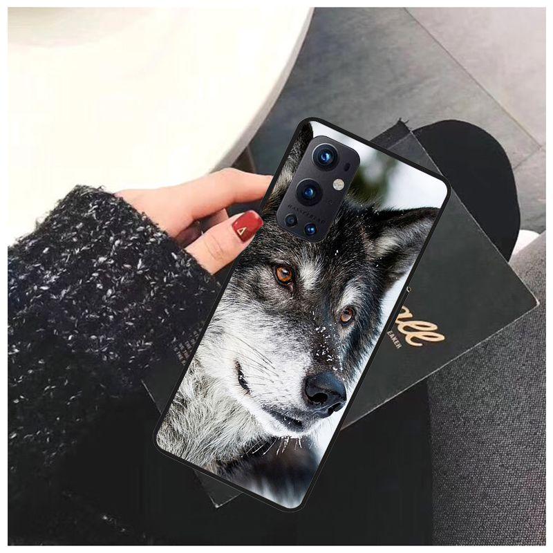 Для OnePlus Nord N10 N100 Чехол CE 5G Funda angry wolf face Мягкие чехлы для One Plus 6 5T 6T 7T 8T 8PRO 9PRO Чехол для телефона Coque