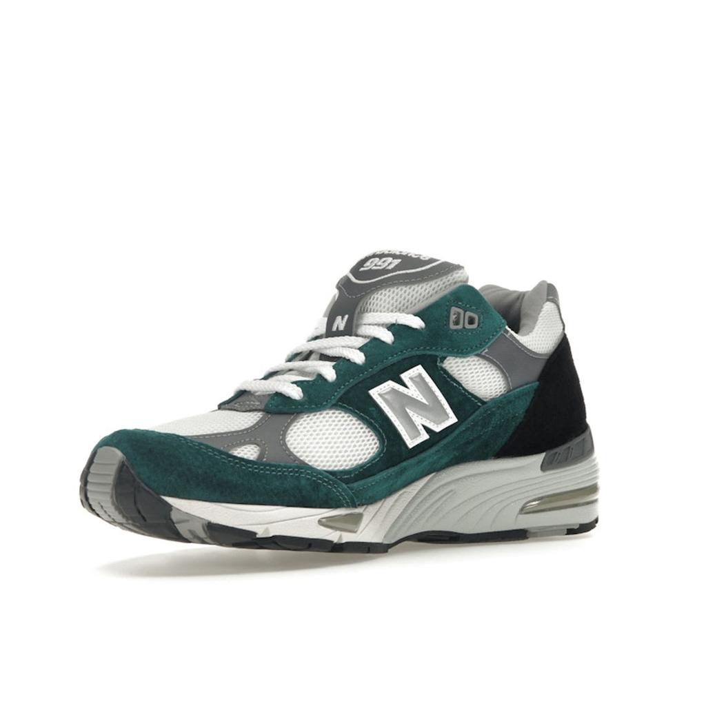 New Balance 991 Made In England Pacific Men Sneakers Green Alloy M991TLK