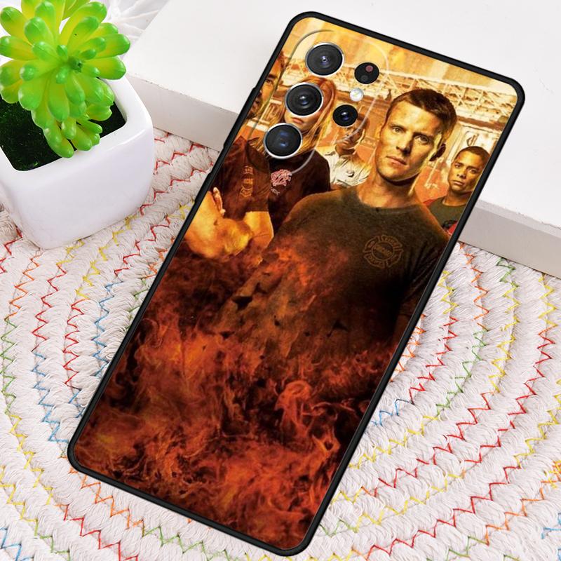 Мягкий чехол для телефона с изображением сериала «Пожарные Чикаго» для Samsung Galaxy note 10 pro S26 Ultra S23 S24 FE S25 S21 S22 PLUS ударопрочный чехол