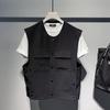 Мужской жилет без рукавов в корейском стиле 2023 года: Трендовая, свободная, универсальная мода на весну и осень