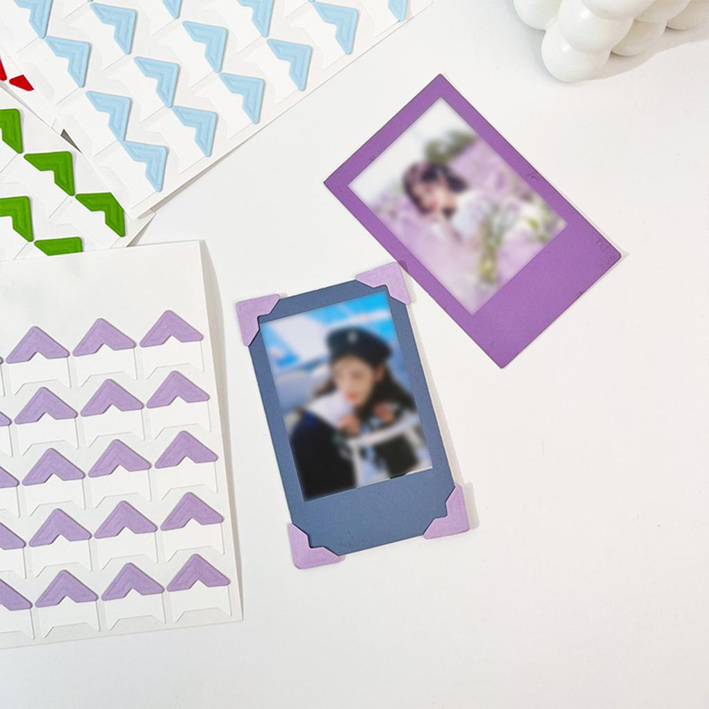 24x Easy To Apply Vintage Corner Kraft Stickers For Photo Albums Vintage Corner Stickers Delicate